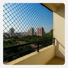 Kit Completo Rede De Proteção 8m² Para Sacadas Janelas Gatos Crianças