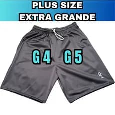 Bermuda Plus Size Masculina G4–G5 Short Confortável para Academia e Dia a Dia