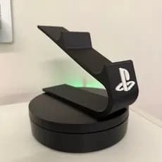 Suporte Duplo para Controle de Video Game Universal Organizador de Mesa Compatível PS5 PS4 Xbox Alta Resistência