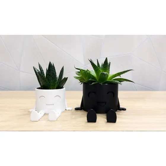 Vaso de Plantas Articulado Flexivel com Ajuste de Posição - Decoração Natural para Casa, Jardim, Varanda, Bancadas