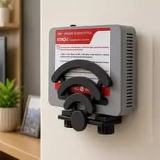 Suporte Roteador WiFi Regulável Fixação 3M Sem Furos Parede Universal Preto