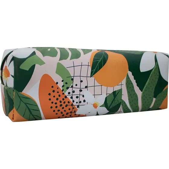 Estojo Escolar Tropical Estilo Natureza Estampado