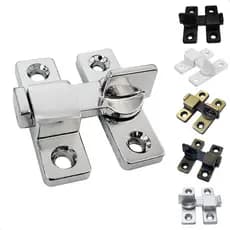 Trinco Fecho Tranqueta Bico Virado 4cm para Portas e Janelas