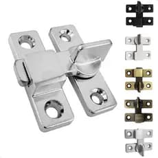 Trinco Fecho Tranqueta Bico Reto Metal Zamac Resistente 4cm