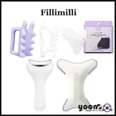 [FIillimill] Aquecimento Gua Sha/Massageador De Refrigerante De Resfriamento/Corpo Cerâmico Rosto E V-Face Sha_da Coreia