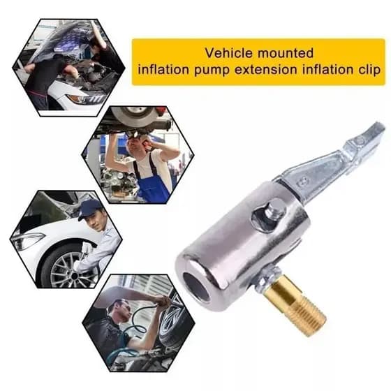 Conector De Bomba Inflável , Adaptador De Válvula , Mandril De Ar , Compressor Pneu Para Reparo De Mangueira , Carro , M