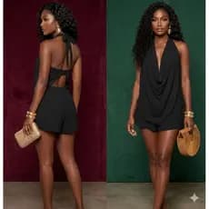 Blusa Frente Unica e Short saia , conjunto