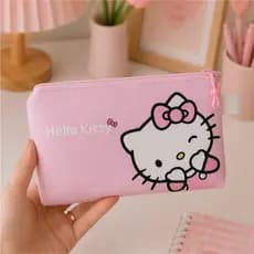 Necessaire Hello Kitty - Porta Maquiagem - Kawaii Hello Kitty - Estojo - Envio Rápido -Personalizada