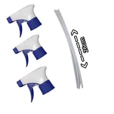 Gatilho Spray Pulverizador Válvula Padrão Borrifador Kit3 Un