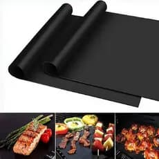 Kit 3 Manta Tapete Antiaderente P Grelha Forno Churrasco Top