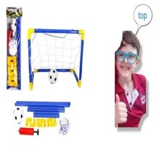 Trave De Gol De Futebol Infantil Com Rede  Bola Pequena Top