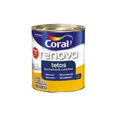 Tinta Coral Renova Tetos Banheiros E Cozinhas 900ml - Branco