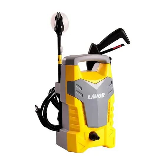 Lavadora de alta pressão Lavor Fast 120 amarela de 1600W com 1740psi de Pressão máxima - 60Hz