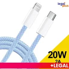 Cabo de Carregamento Rápido PD Lightning para iPhone - Ideal para iPhone 13, 12, 11 Pro Max