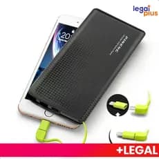 Carregador Portátil Pineng Power Bank 10.000mah&5000mah com adaptador iPhone,V8.     10000mah&5000mah