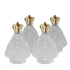 Kit 10, 20, 30, 40, 50, 60 Lembrancinhas Plástico Frasco Nossa Senhora Aparecida Batismo 9,5cm e45ML