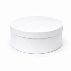 Caixa Redonda em MDF 25x25x10 para Montar Cesta de Presente – Perfeita para Lembrancinhas e Decoração