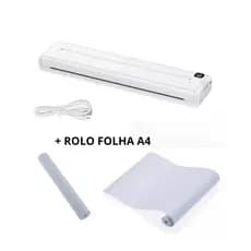 Impressora Térmica A4 Bluetooth Portátil Sem fio Usb A4