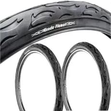 Par 2 Pneus Aro 26x2.125 Balão Slick Kenda flame Fogo bicicleta Bike mobilete Motorizada
