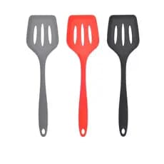 Espátula Perfurada Fritura Utensílio 28,5 cm Vazada Silicone CFR