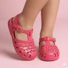 Sandália Mini Melissa Bebê Infantil Menina Confortável (Numeração 17 ao 31)