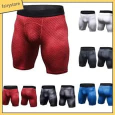 Loja de Contos de Fadas | |     Calções de Compressão Masculinos de Secagem Rápida para Fitness, Corrida e Academia 1TEA