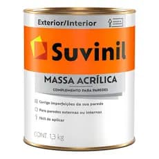 Massa Acrílica Suvinil 1,3kg