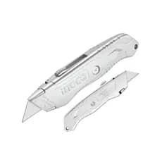 ESTILETE TRAPEZOIDAL EM ALUMÍNIO LAMINA 61MMX19MM HKNS11615 - INGCO