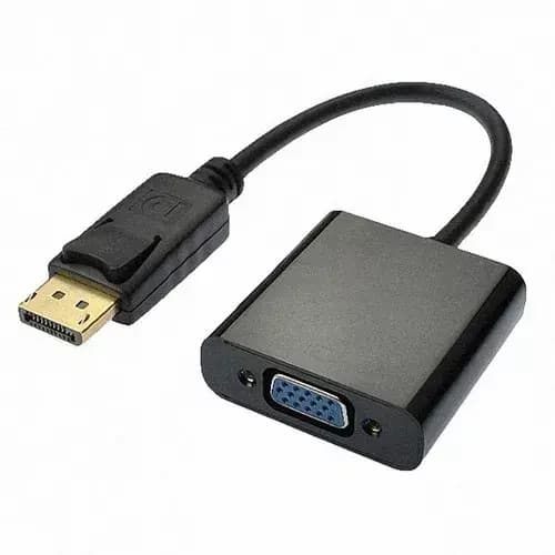 Cabo Adaptador Vídeo Displayport Para Vga Fcadp4