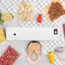 Seladora a Vacuo Doméstica Automatica Armazenar Embalar Alimentos Freshpack Pro