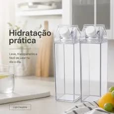 Garrafa 1 Litro Plástico Acrílico Multiuso