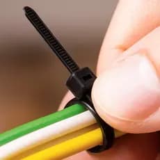 abraçadeira nylon enforca gato lacre plástico abraçadeira preta organizador de cabos fixador de fios
