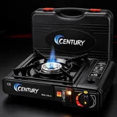 Fogareiro Portátil  Camping  Cozinha Gás Fogão Portátil Maleta Viagem  Pesca Mesa  kit sobrevivencia