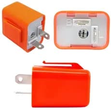 Rele de Pisca Seta Led Moto 2 Pinos Com Regulagem De Velocidade Universal