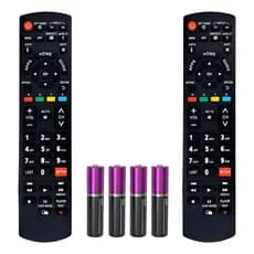 Controle Remoto Compatível Tv Panasonic Smart Viera + Pilhas