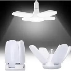 Lâmpada Led Pétalas Girassol Dobrável 6500k Ajustável Super Branco Bivolt Multifuncional
