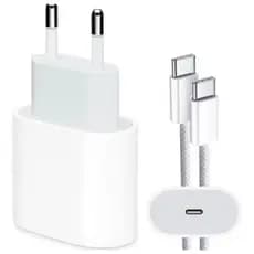 ORIGINAL- KIT CARREGADOR IPHONE 15/16 - GARANTIA-ANATEL- ENVIO IMEDIATO