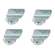 Kit 4 Rodizio Rodinha Roda Fixo Anti Risco 38mm