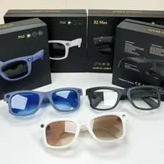 Óculos Inteligentes 500W Pixels Câmera HD AI Tradução Gravação De Vídeo Voz Bluetooth Chamada Música Aimib S2 Max De Sol