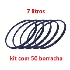 Borracha Panela Pressão 7 litros Silicone Kit 50