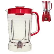 Copo para Liquidificador Compatível com o Philco Modelo Ph900 Vermelho