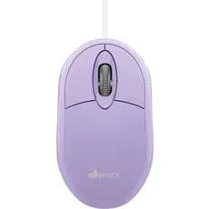 Mouse Óptico USB APP-Tech Lilás MF100 1200 DPI com Fio