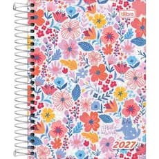 Agenda 2027 Diaria D+ Feminina Espiral Tilibra 176 Folhas