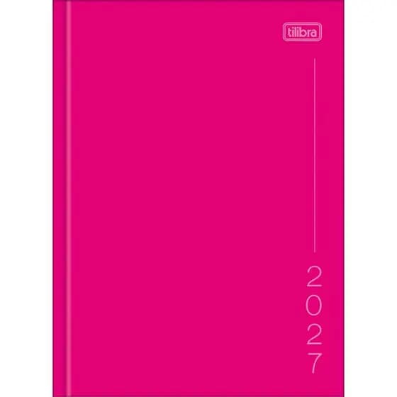 Agenda 2027 Diária Pepper Costurada M4 Tilibra 160 Folhas