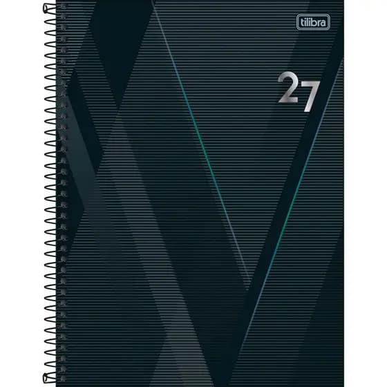 Agenda 2027 Diaria Spot Grande Espiral Tilibra 200 Folhas