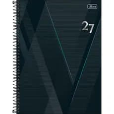 Agenda 2027 Diaria Spot Grande Espiral Tilibra 200 Folhas
