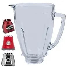 Copo Liquidiifcador Compativel Oster Vidro Redondo S/ Tampa