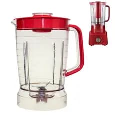 Copo para Liquidificador Compatível com o Philco Modelo Ph900 Vermelho