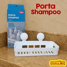 rateleira Suporte Organizador De Parede Alta Resistência e Adesivo Para Shampoo Banheiro e Cozinha