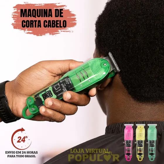 Barbeador Elétrico Portátil À Prova D'água Dupla Finalidade Tipo Aparador De Barba
